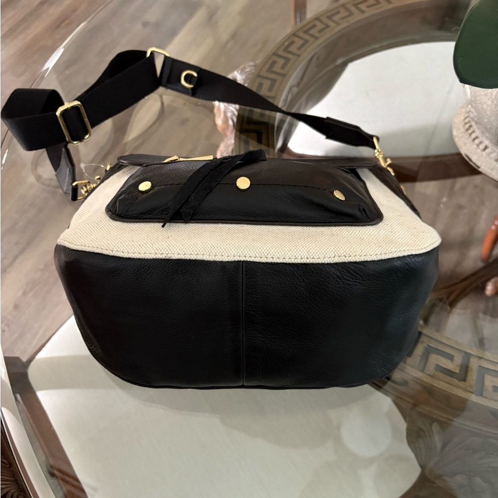 Aimee Kestenberg Black and Cream Crossbody Bag - Picture 4 of 10